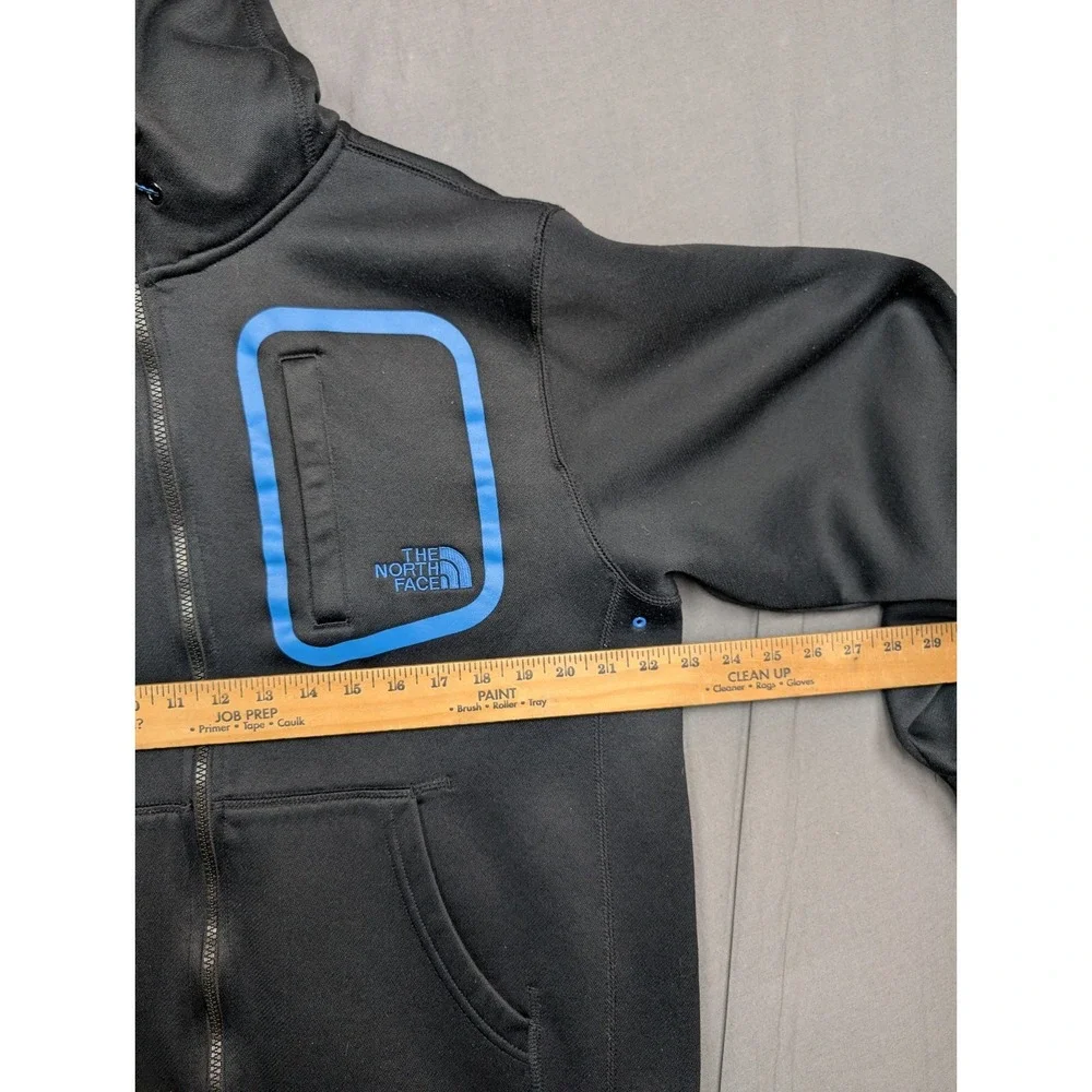The North Face‎ Black Zip-Up Hooded Sweatshirt Men's Large